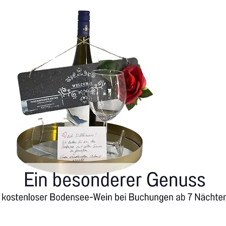 Sonnenterrasse - 3 Schlafzimmer, Whirlpool & Alpenblick - Perfekt Fuer Romantik Oder Familienurlaub Mit Kind , Hund Willkommen By Ferienwohnenamsee - Uberlingen