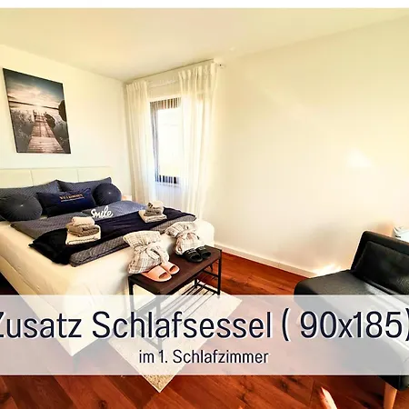 Sonnenterrasse - 3 Schlafzimmer, Whirlpool & Alpenblick - Perfekt Fuer Romantik Oder Familienurlaub Mit Kind , Hund Willkommen By Ferienwohnenamsee - Uberlingen