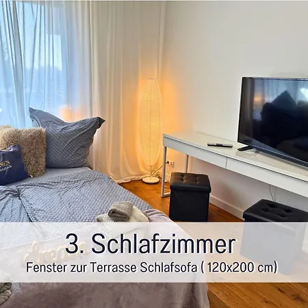 شقة Sonnenterrasse - 3 Schlafzimmer, Whirlpool & Alpenblick - Perfekt Fuer Romantik Oder Familienurlaub Mit Kind , Hund Willkommen By Ferienwohnenamsee -