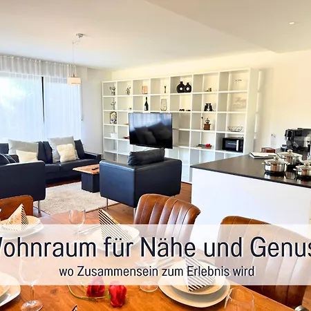 Daire Sonnenterrasse - 3 Schlafzimmer, Whirlpool & Alpenblick - Perfekt Fuer Romantik Oder Familienurlaub Mit Kind , Hund Willkommen By Ferienwohnenamsee - Uberlingen