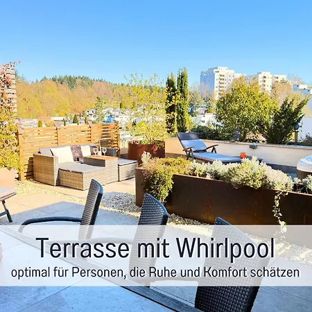 Daire Sonnenterrasse - 3 Schlafzimmer, Whirlpool & Alpenblick - Perfekt Fuer Romantik Oder Familienurlaub Mit Kind , Hund Willkommen By Ferienwohnenamsee - *